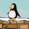 Pingüino ladrón de queso